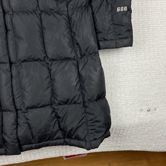 The North Face Jacket Womens S Black 600 Goose Down Metropolis Long Parka Coat - Picture 7 of 16
